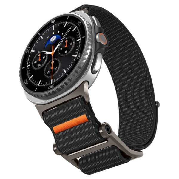 CREATOR: gd-jpeg v1.0 (using IJG JPEG v62), quality = 80 Spigen DuraPro Flex Strap for Samsung Galaxy Watch 40/44/46 mm - Blackeng