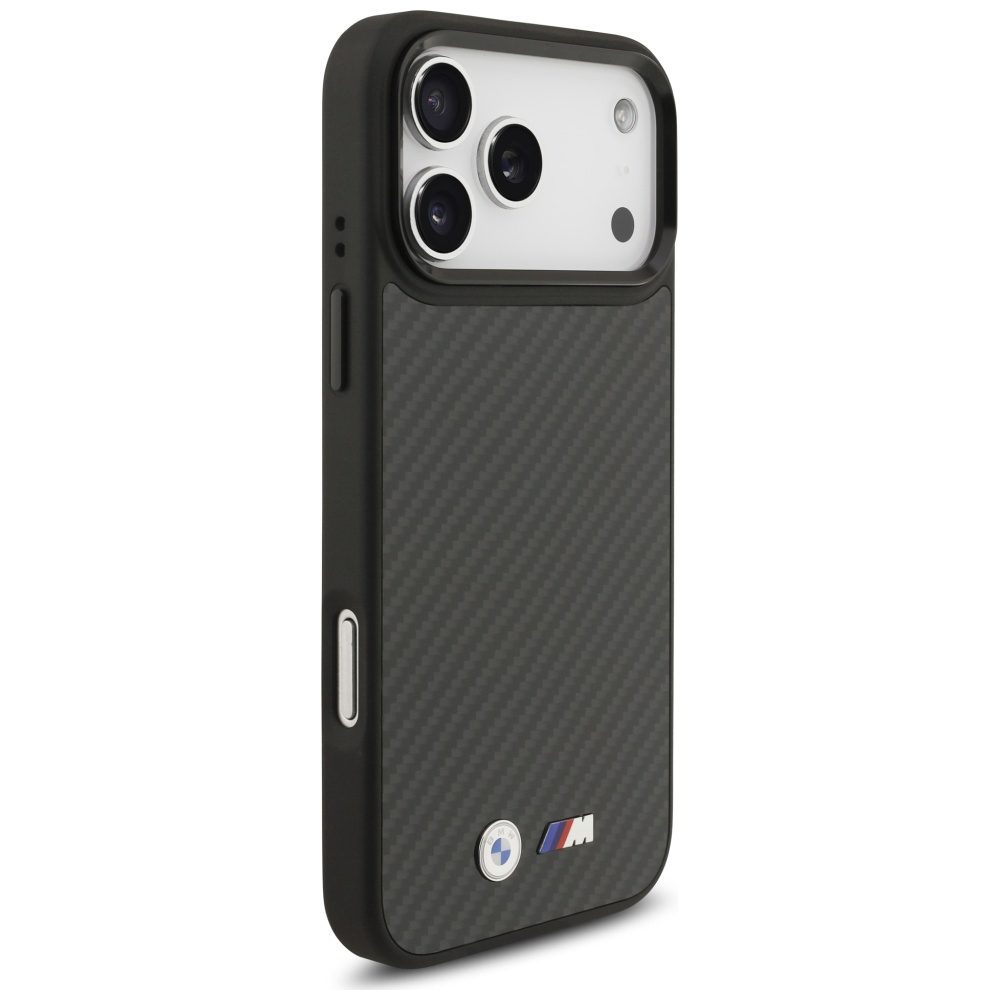 BMW M Kevlar Matt MagSafe Case for iPhone 17 Pro Max - Blackeng