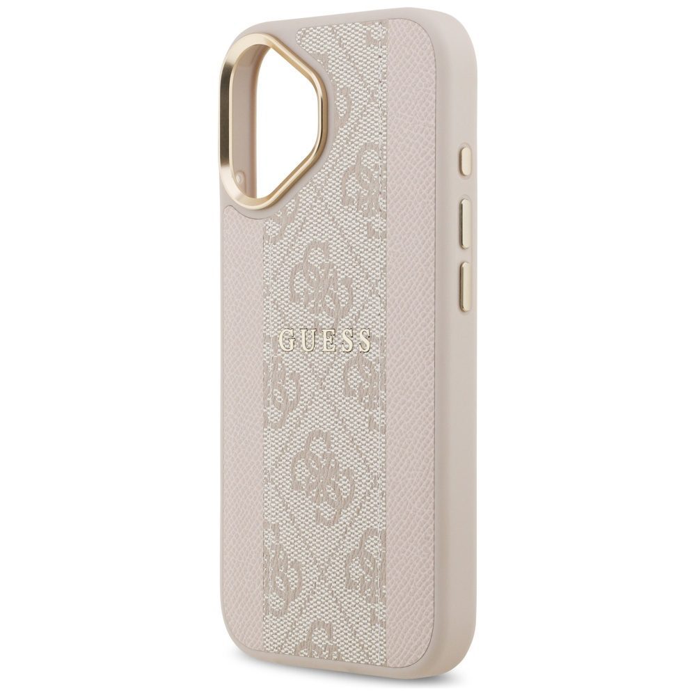 201139_6 Guess 4G Stripe MagSafe Case for iPhone 17 - Pinkeng