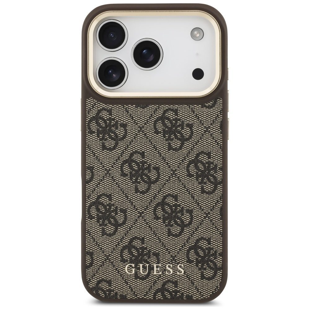 201142_3 Guess 4G case with Magsafe wallet for iPhone 17 Pro - browneng