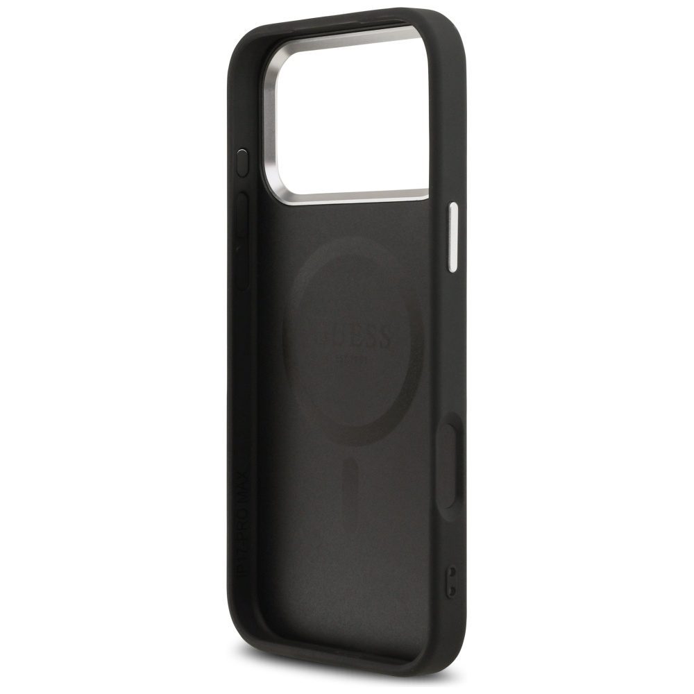 Guess Classic Logo MagSafe Case for iPhone 17 Pro Max - Blackeng