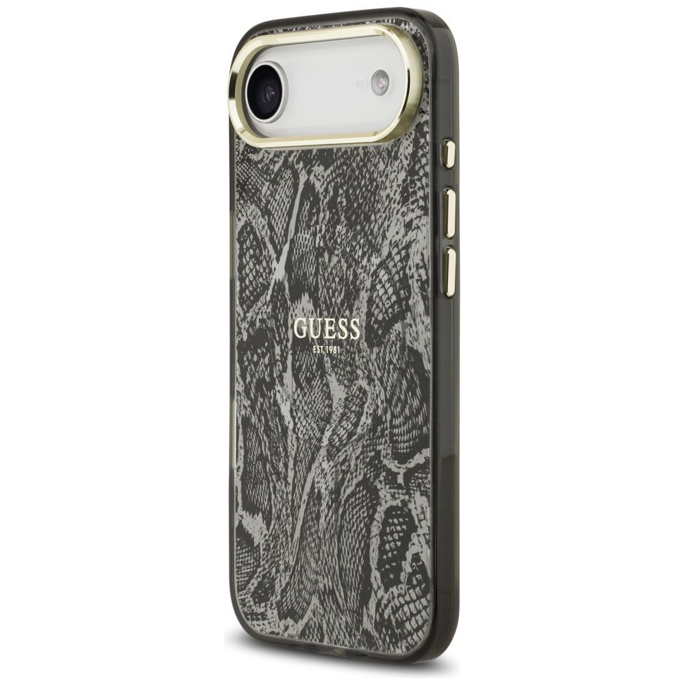 Guess Python Pattern MagSafe Case for iPhone Air - Blackeng