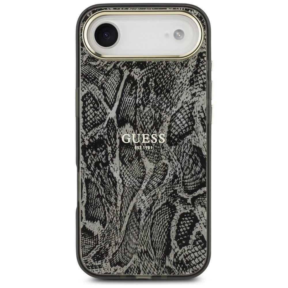 Guess Python Pattern MagSafe Case for iPhone Air - Blackeng