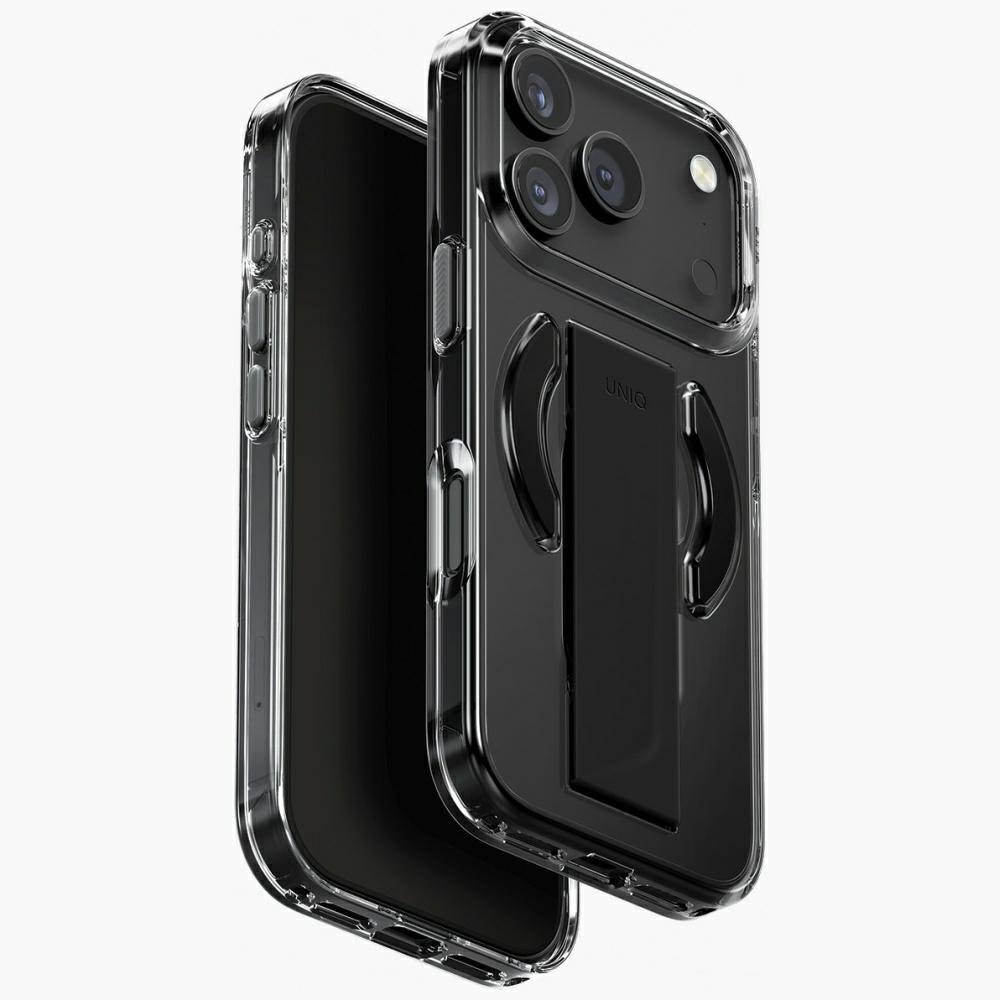 Uniq Heldro Air Case for iPhone 17 Pro Magclick Charging - Blackeng