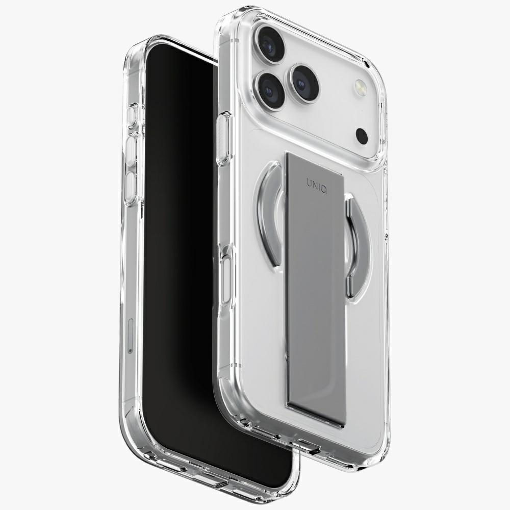 Uniq Heldro Air Case for iPhone 17 Pro Max Magclick Charging - Transparenteng