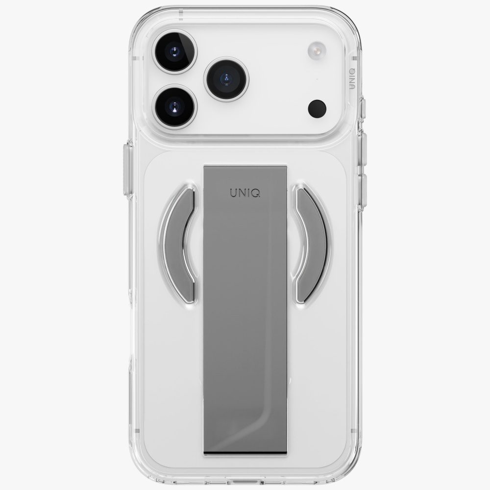 Uniq Heldro Air Case for iPhone 17 Pro Max Magclick Charging - Transparenteng