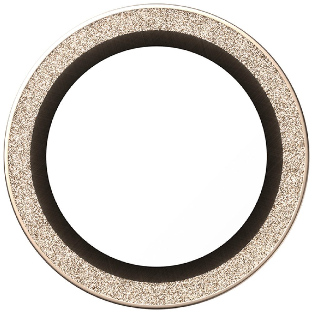 201381_3 PanzerGlass Hoops Glitter Tempered Glass Lens Screen Protector for iPhone Air - Goldeng