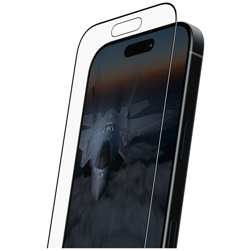 PanzerGlass Stealth Ultra-Wide Fit Fastfit Tempered Glass for iPhone 17 / 16 Proeng