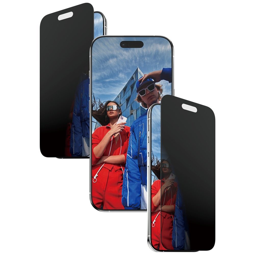 PanzerGlass Ultra-Wide Fit EasyAligner Privacy Glass for iPhone Aireng