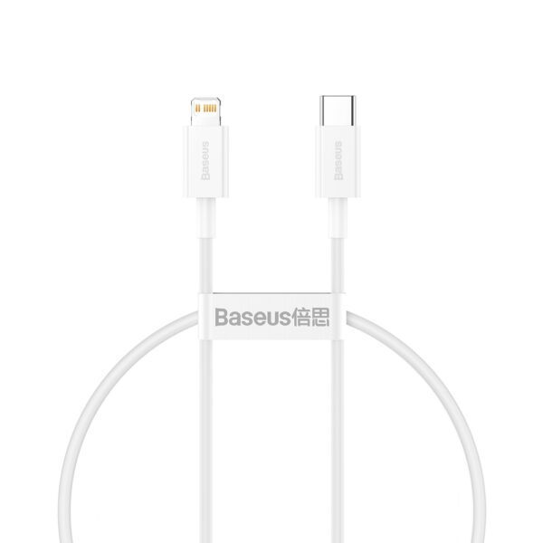 201460_9 Baseus Superior Series USB-C / Lightning PD 20W 2 m cable - whiteeng