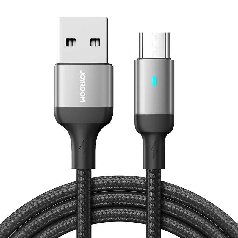 29675_1 Kabel do Micro USB-A / 2.4A / 2m Joyroom S-UM018A10 (czarny)