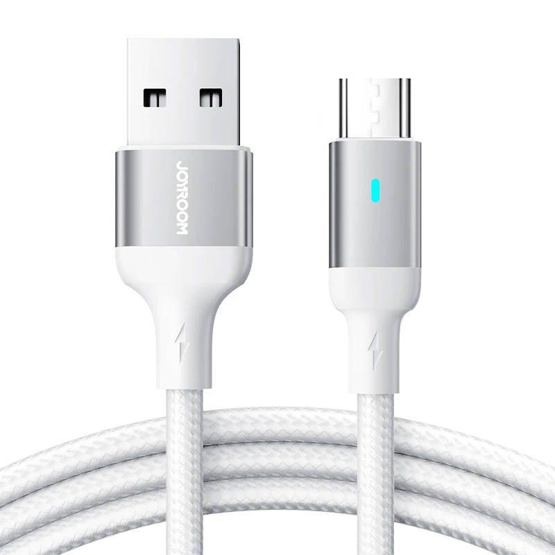 29676_1 Kabel do Micro USB-A / 2.4A / 2m Joyroom S-UM018A10 (biały)