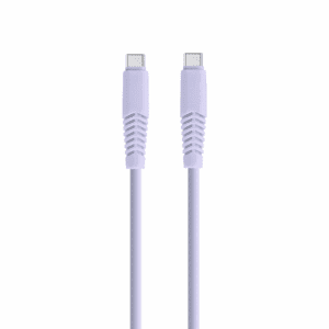 Setty cable USB-C - USB-C 1,5 m 20W KSC-C-1.5209 lilac