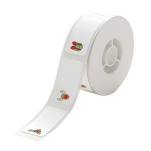 33915_1 Etykiety Termiczne Niimbot naklejki T 12x30mm 210 sztuk (Świąteczne)