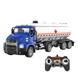 41204_5 Ciężarówka zdalnie sterowana RC na pilota 1:26 Double Eagle (niebieski) (cysterna) E582-003
