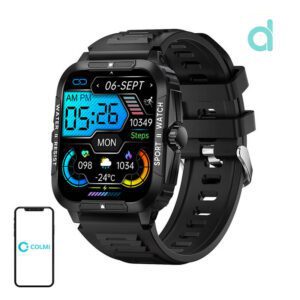 41729_3 Smartwatch Colmi P76 (czarny)