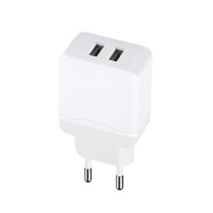 Setty wall charger 2x USB 2,4A LS-02 white JMP