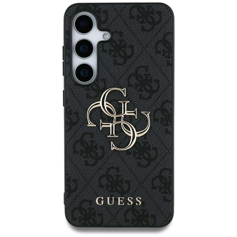 Guess HC 4G PU Big Logo case for Samsung Galaxy S25 Ultra black