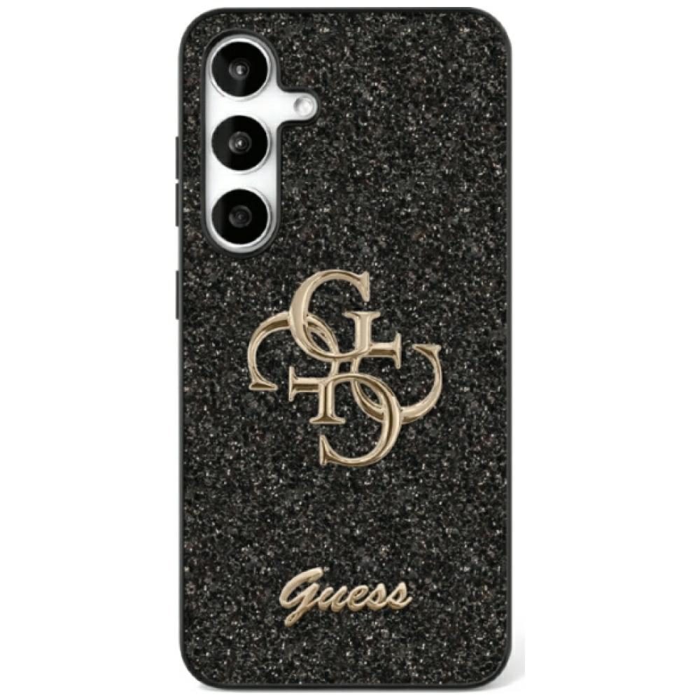 437584_oryg Guess HC Fixed Glitter Big 4G case for Samsung Galaxy S25 black