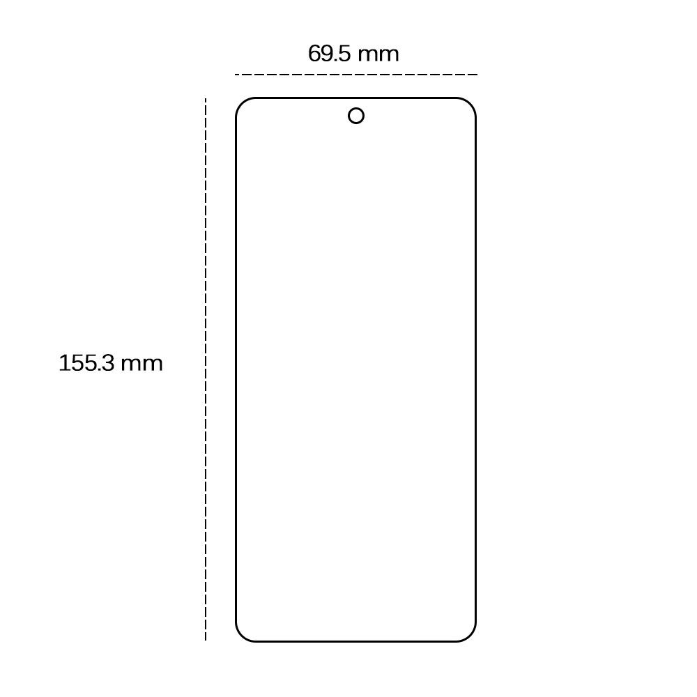 457596_oryg Tempered glass 2,5D for Xiaomi Redmi 10 / Redmi Note 11 4G (Global) / Note 11s 4G