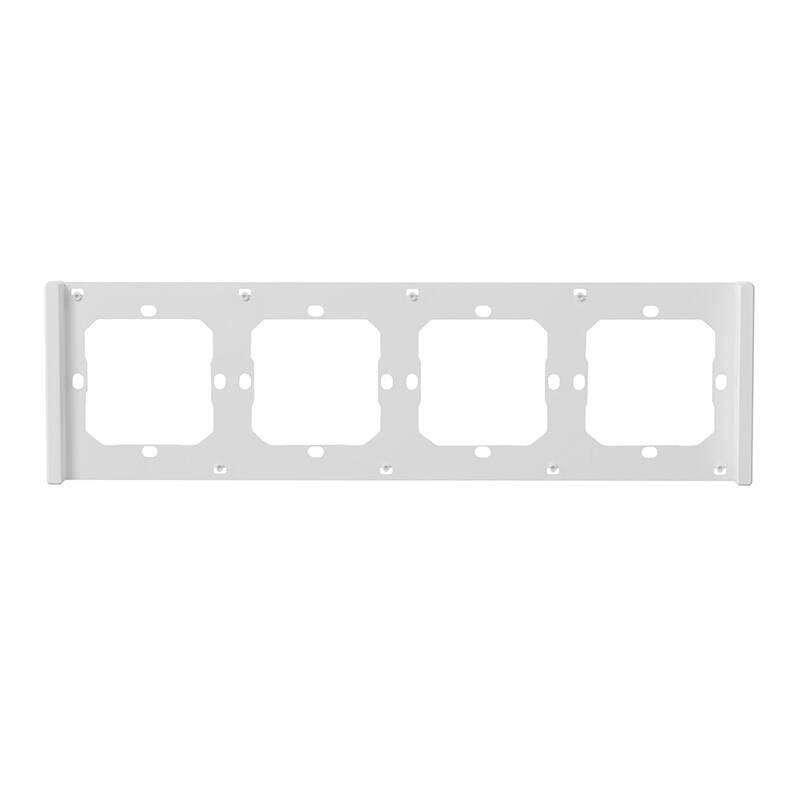 45908_1 Frame for M5 80 smart wall switch 4-way quadruple SONOFF M5-4C-80-FW (white)