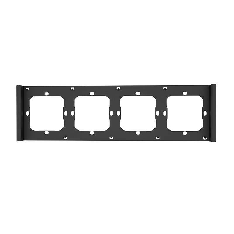 45909_1 Frame for M5 80 smart wall switch 4-way quadruple SONOFF M5-4C-80-F (dim gray)