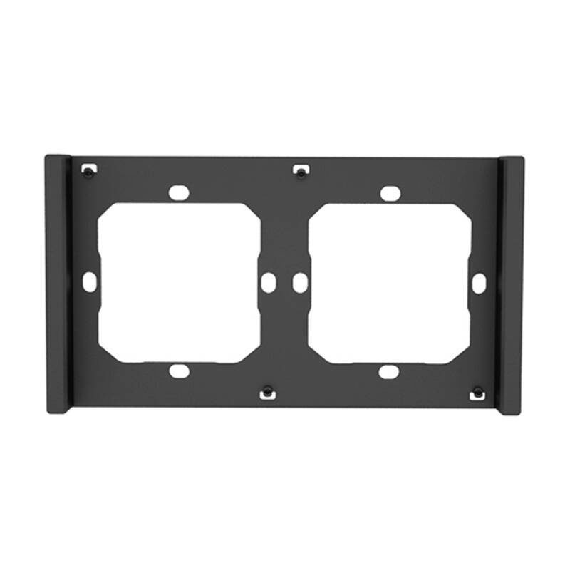 45913_1 Frame for M5 80 smart wall switch 2-way double SONOFF M5-2C-80-F (dim gray)