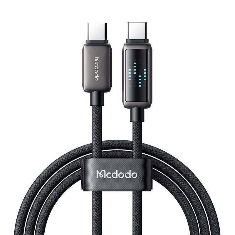 47155_2 Mcdodo CA-4250 USB-C to USB-C cable, 100W, LED display, 1.2m
