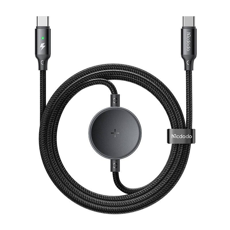 47158_1 Mcdodo CA-4170 2-in-1 USB-C cable + Samsung Watch wireless charger, 60W, 1.5m