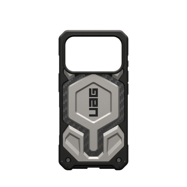 477aaff4ba1c84c8348a0933d54973b5 UAG Urban Armor Gear case MONARCH PRO compatible with MagSafe for IPHONE 17 Pro titanium