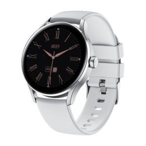 49089_1 QCY Elite smartwatch (ασημί)