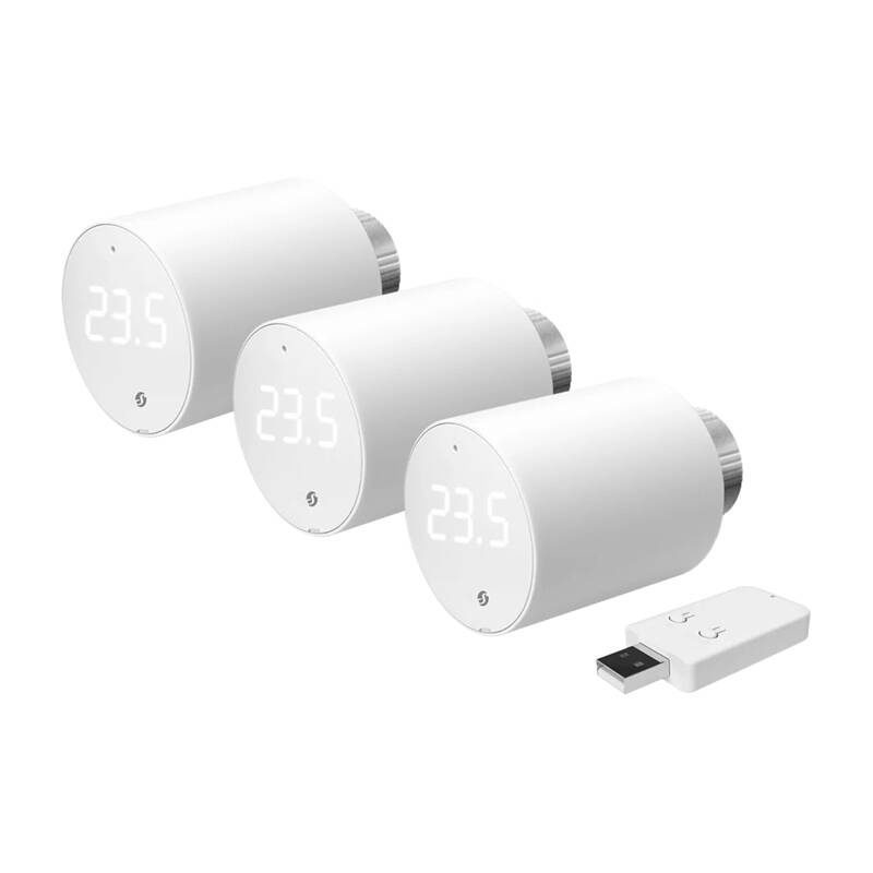 49689_1 Shelly BLU TRV Thermostatic head, WiFi/Bluetooth (3 pieces with control unit)