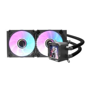 50368_1 Ψυγείο νερού CPU Darkflash DV240S (μαύρο)