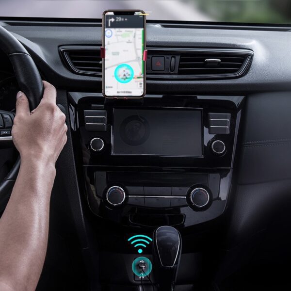 Baseus BA01 Bluetooth 5.0 audio receiver USB cable audio adapter AUX jack black (CABA01-01)eng