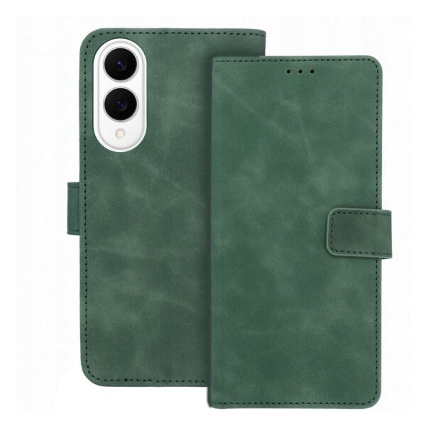 TENDER Book Case for SAMSUNG S25 Edge green