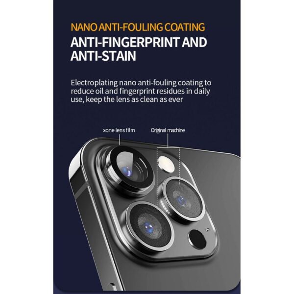 X-ONE Sapphire Camera Armor Pro - for iPhone 14/14 Plus - silver