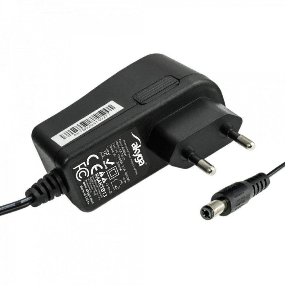 Akyga AK-TB-33 universal tablet power supply (5 V | 2 A | 10 W | DC | 5,5 x 2,5 mm)
