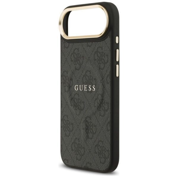 GUESS case for IPHONE 17 Air compatible with MagSafe GUHMP17MP4MSEGCK (PU 4G W/ Classic) black