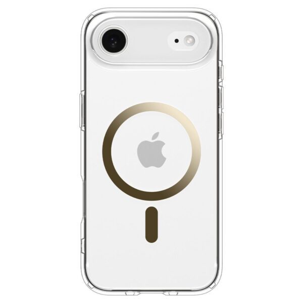 SPIGEN case ULTRA HYBRID MAG compatible with MagSafe for IPHONE 17 Air clear gold