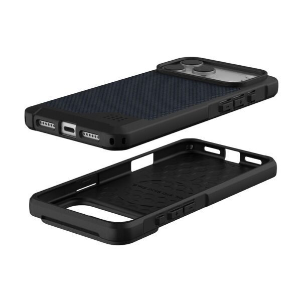 e5e6012b405997b0af70b5522bb52b55 UAG Urban Armor Gear case METROPOLIS LT compatible with MagSafe for IPHONE 17 Pro Max kevlar black