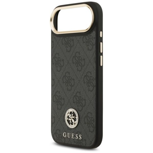 f586849809b75b5461229963ea48ff6a GUESS case for IPHONE 17 Air compatible with MagSafe GUHMP17MP4GRMDEK (PU W/ 4G Strass Logo) black