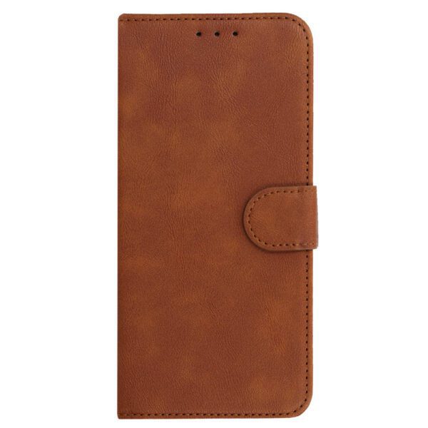 COMMON Universal Book Case (SIZE L) for Iphone 6 Plus/7 Plus/8 Plus/Xs Max/11 Pro Max/Samsung S20 FE/S21 FE/S10 Plus/A10/A32/A54/Xiaomi 12 Lite/Huawei P30 Pro brown
