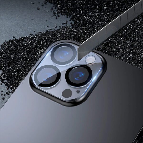 Tempered Glass HARD SILK PRINT for camera (LENS) for Iphone 17 Air (island)