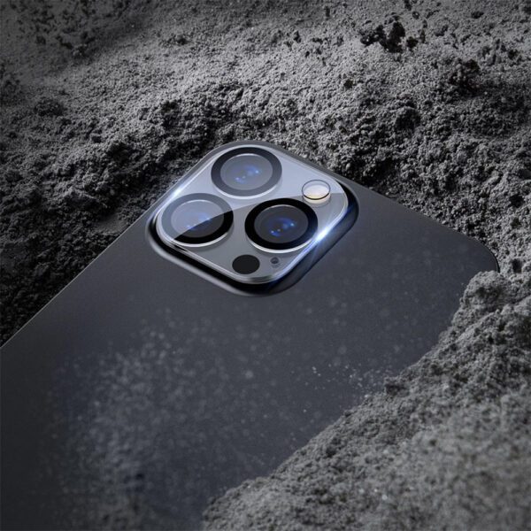 Tempered Glass HARD SILK PRINT for camera (LENS) for Iphone 17 Pro (island)