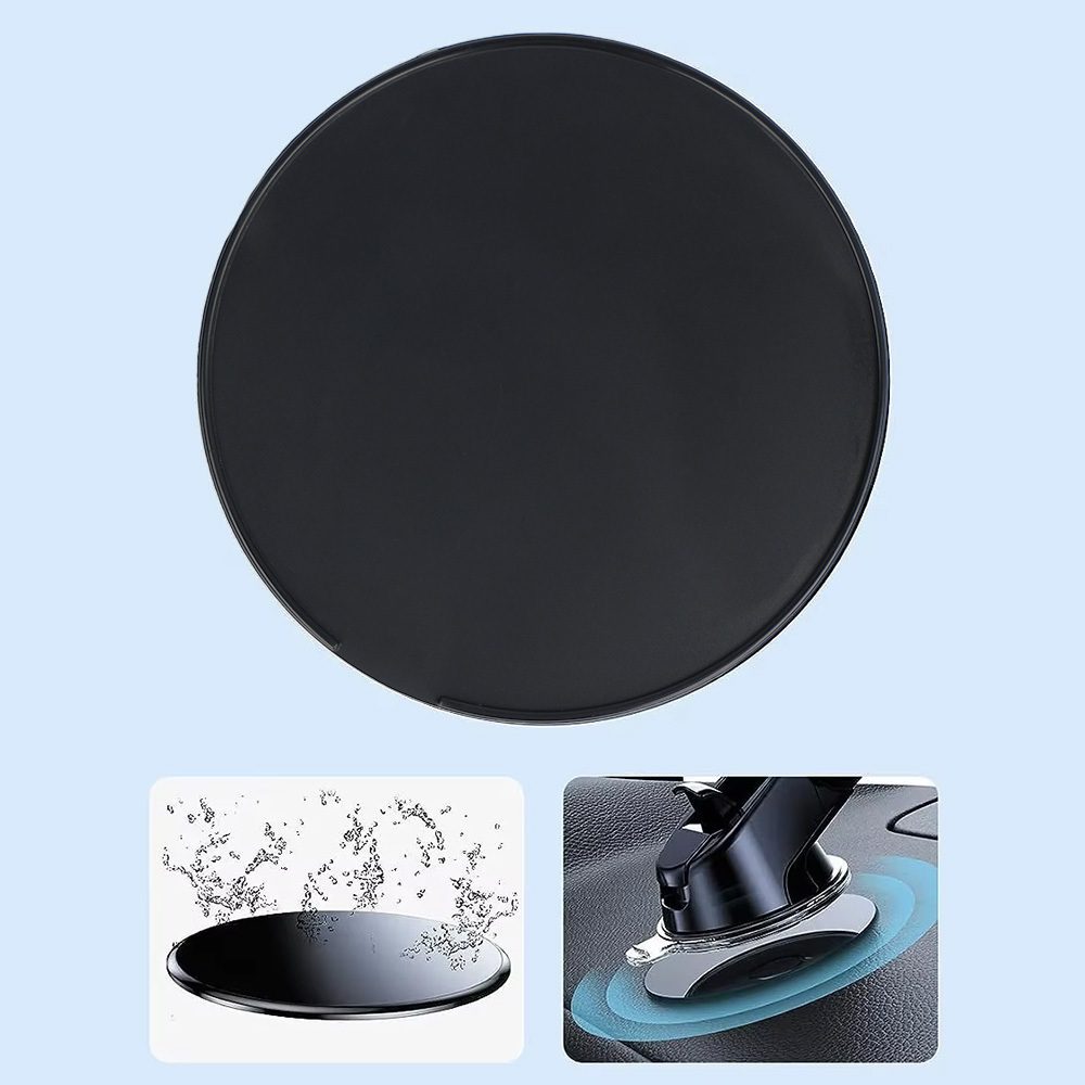 Self-adhesive base pad for car holder