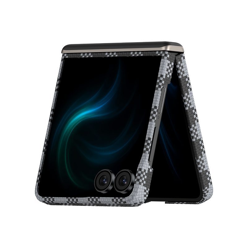 Benks Magnetic Armor Vichy Spin Kevlar Case 1000D (BK48) for Samsung Galaxy Z Flip 7 black