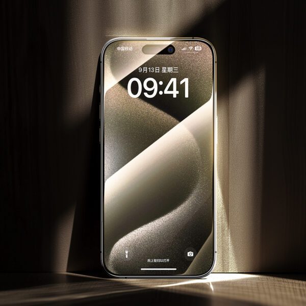 Benks Tempered glass Arc Shield Full Coverage (GA62) for Iphone 15 Pro Max black