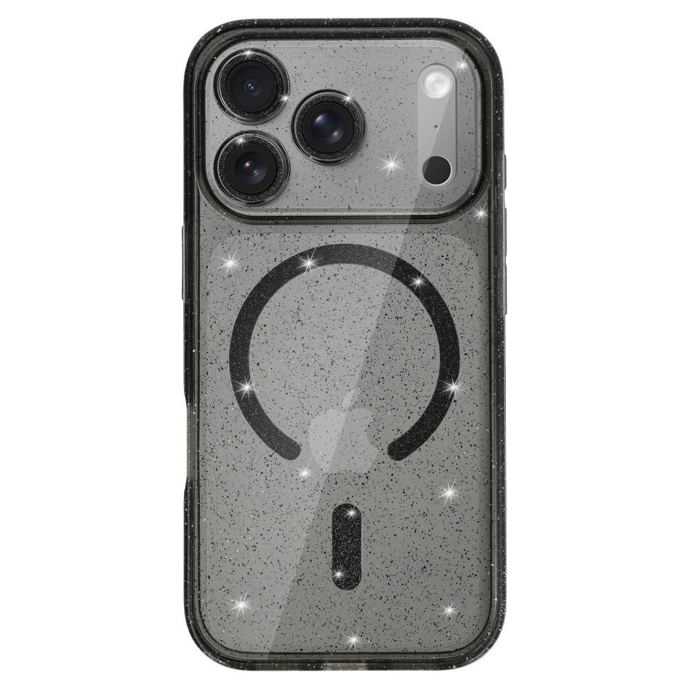 foto_add-329587 Glitter Magsafe Case for Iphone 17 Pro black clear