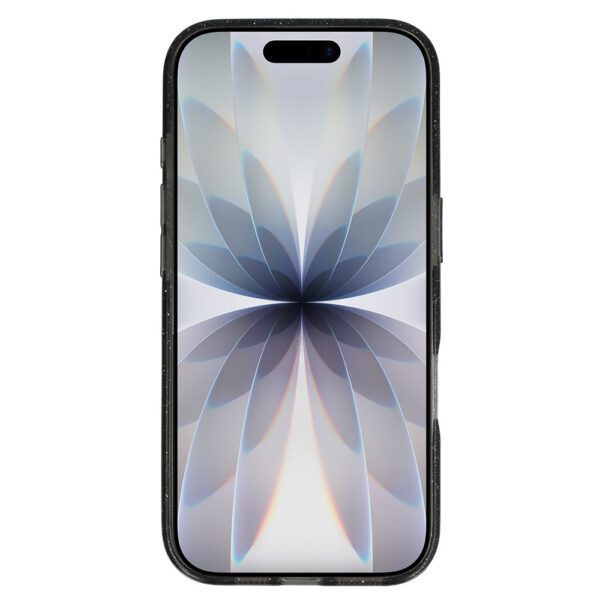 Glitter Magsafe Case for Iphone 17 black clear