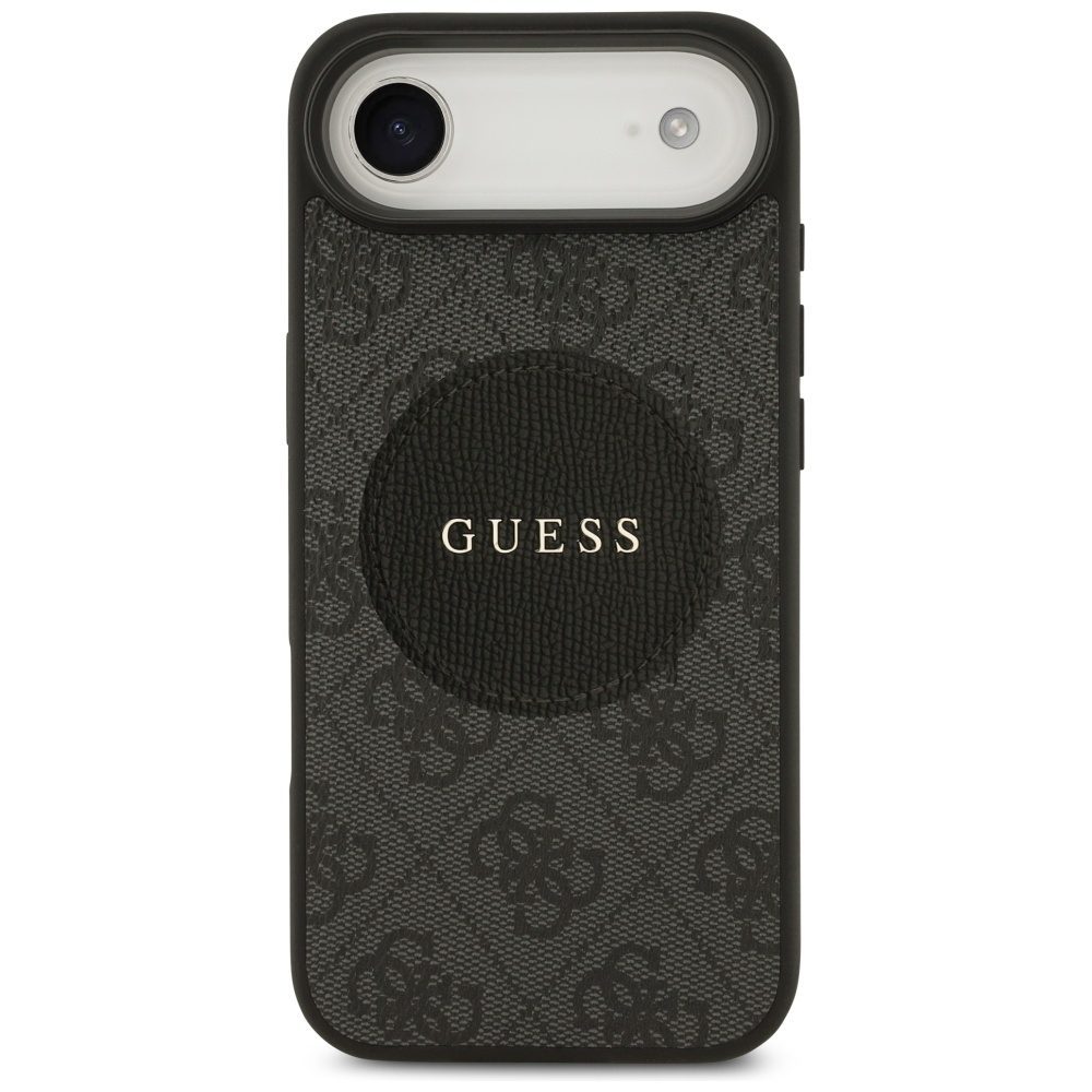 Original Case GUESS 4G Circle Classic Logo MagSafe for Iphone 17 Air black